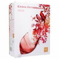 Casas Patronales Rosé Cabernet Sauvignon Merlot 14% Bag in Box 3L