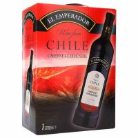 El Emperador Cabernet Carmenere Red Wine 13% Bag in Box 3L