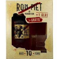 Ron Piet Rum Gepa + 1 Glas 40% 0,5l