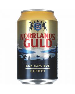 Norrlands Guld Export Beer 5.3% 24 x 330ml